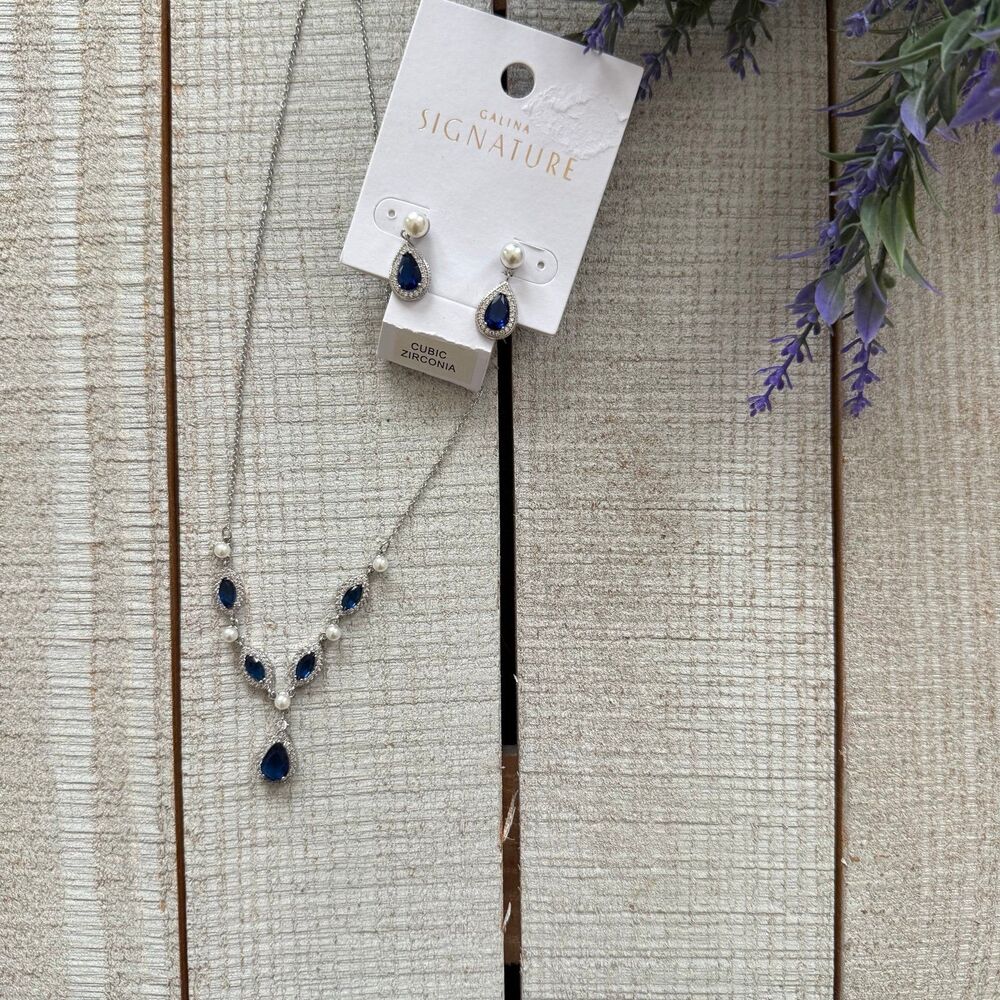 Galina Signature Necklace and Earring Set
